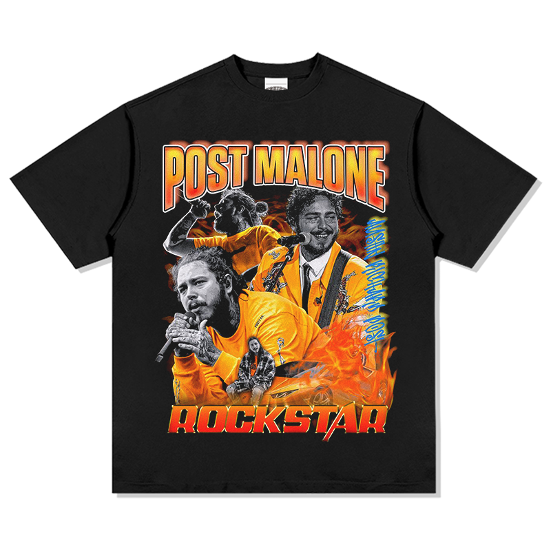 POST MALONE "ROCKSTAR" TEE 2024 Hoodie, Sweatshirt | CoreVibeTees.com (Image 1)