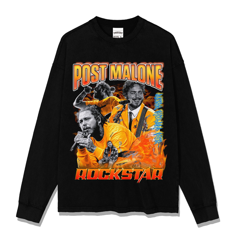 POST MALONE "ROCKSTAR" SWEATSHIRT 2024 T-Shirts, Hoodie | CoreVibeTees.com (Image 1)