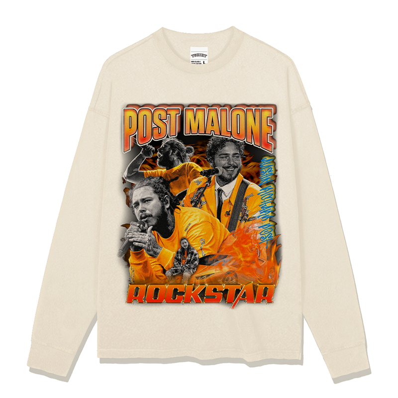 POST MALONE "ROCKSTAR" SWEATSHIRT 2024 T-Shirts, Hoodie | CoreVibeTees.com (Image 2)