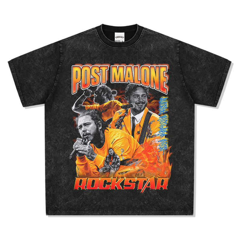 POST MALONE "ROCKSTAR" TEE 2024 Hoodie, Sweatshirt | CoreVibeTees.com (Image 2)