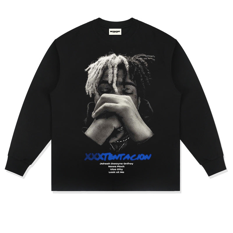 XXX TENTACION SWEATSHIRT 2024 T-Shirts, Hoodie | CoreVibeTees.com (Image 1)