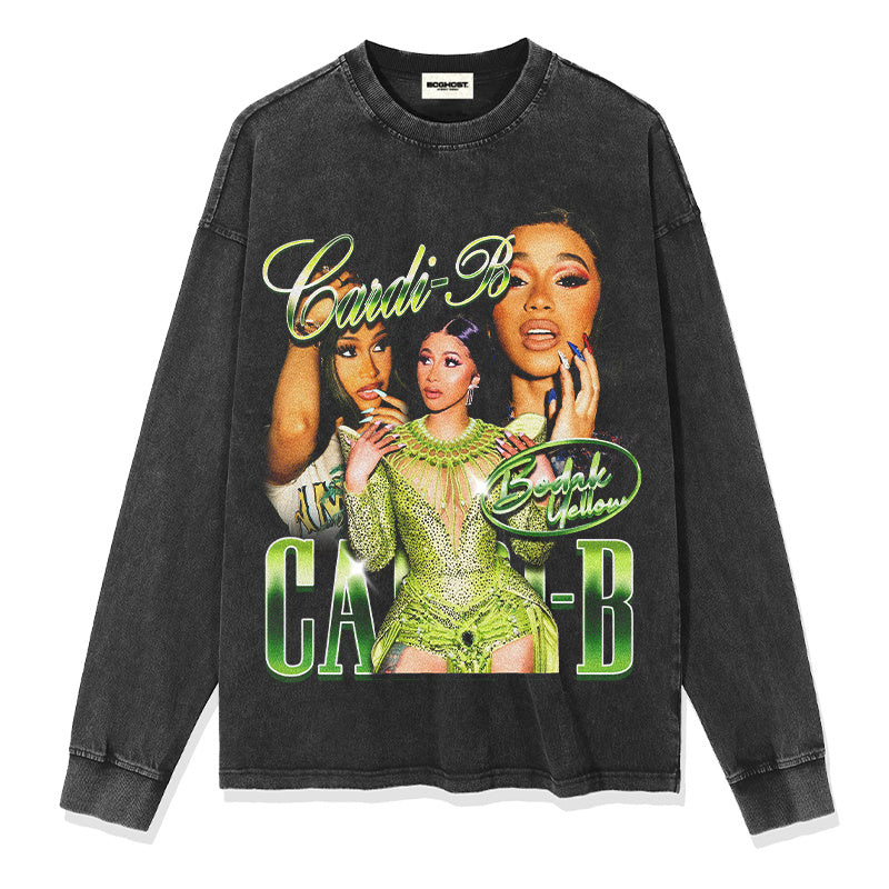 CARDI-B "BODAK YELLOW" SWEATSHIRT 2024 T-Shirts, Hoodie | CoreVibeTees.com (Image 3)