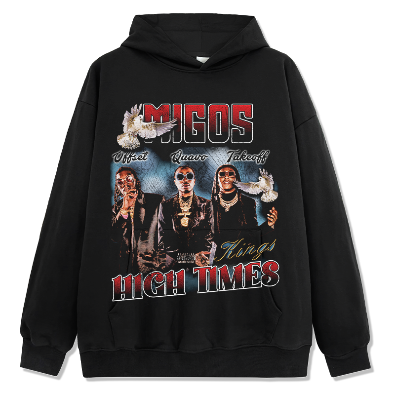 MIGOS "HIGH TIMES" HOODIE 2024 T-Shirts, Sweatshirt | CoreVibeTees.com (Image 1)