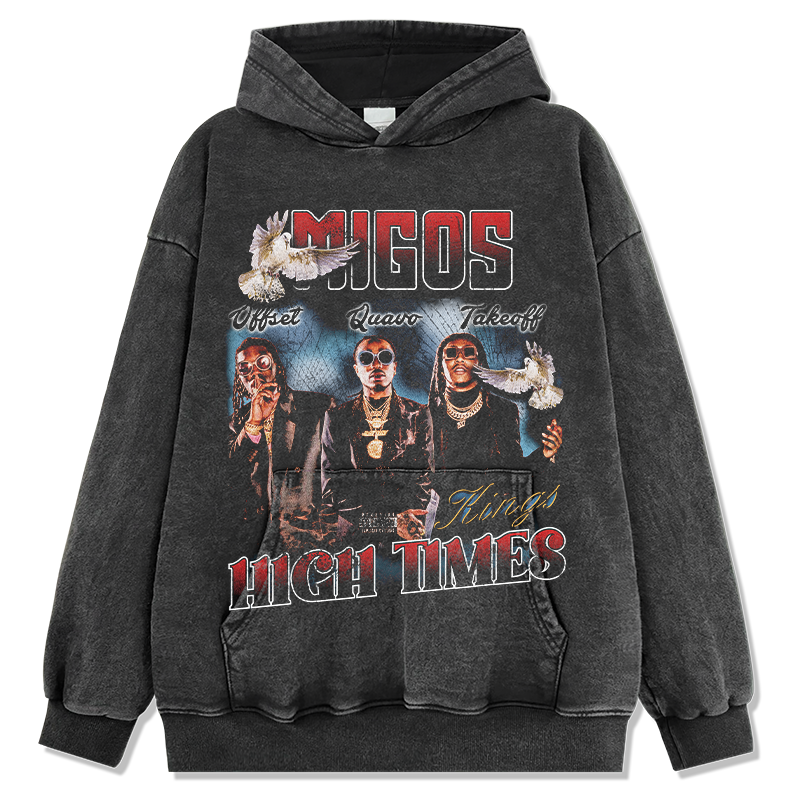 MIGOS "HIGH TIMES" HOODIE 2024 T-Shirts, Sweatshirt | CoreVibeTees.com (Image 2)