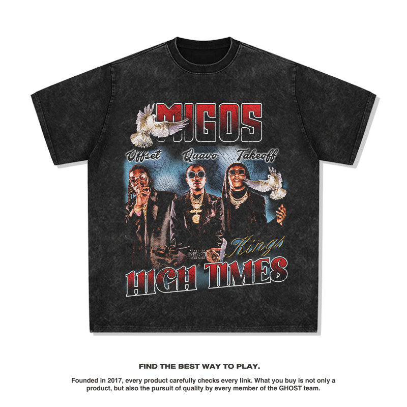 MIGOS "HIGH TIMES" TEE 2024 Hoodie, Sweatshirt | CoreVibeTees.com (Image 2)