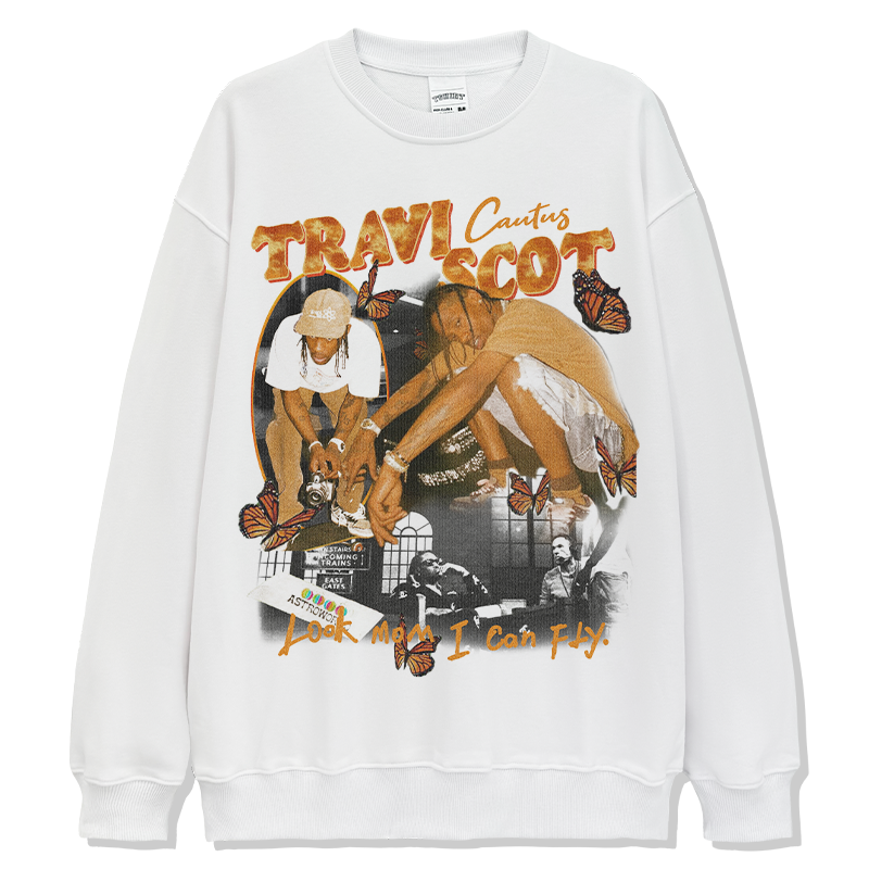 TRAVIS SCOTT "LOOK MOM I CAN FLY" SWEATSHIRT T-Shirts, Hoodie | CoreVibeTees.com (Image 4)