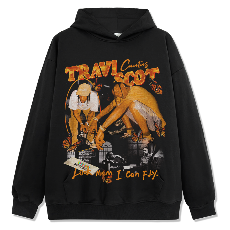 TRAVIS SCOTT "LOOK MOM I CAN FLY" HOODIE 2024 T-Shirts, Sweatshirt | CoreVibeTees.com (Image 1)