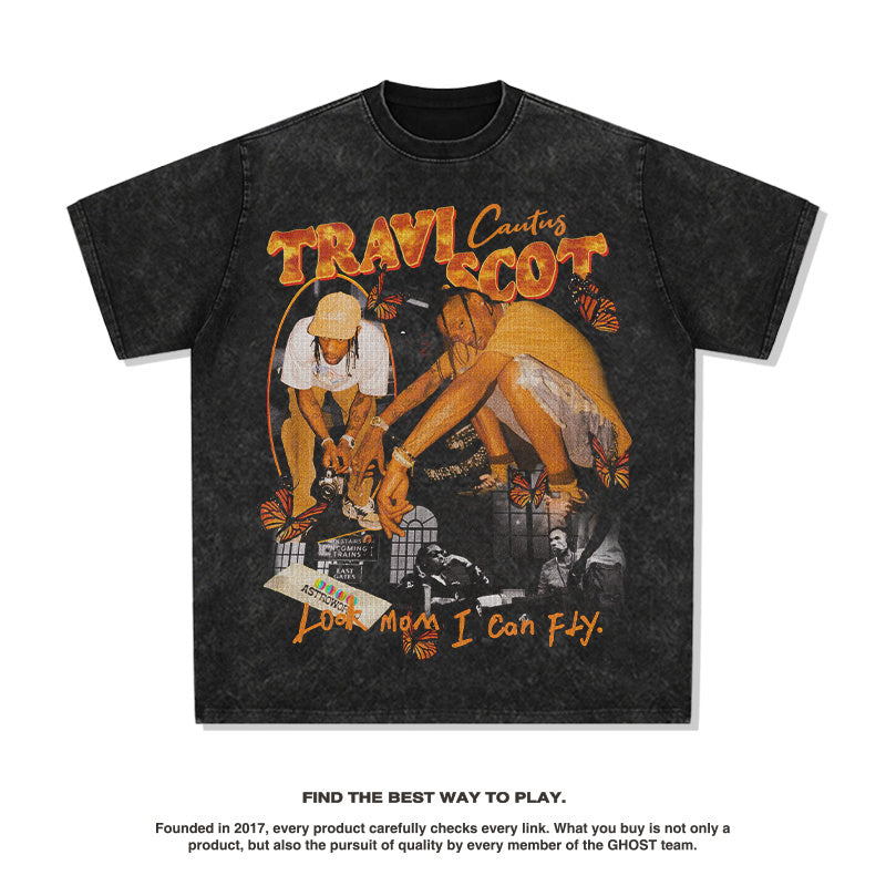 TRAVIS SCOTT "LOOK MOM I CAN FLY" TEE 2024 Hoodie, Sweatshirt | CoreVibeTees.com (Image 2)