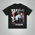 XXX TENTACION "TRIPLE" TEE 2024 Hoodie, Sweatshirt | CoreVibeTees.com (Image 1)