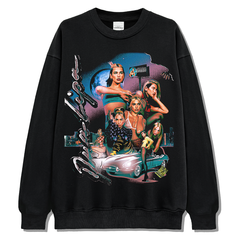 DUA LIPA SWEATSHIRT 2024 T-Shirts, Hoodie | CoreVibeTees.com (Image 1)
