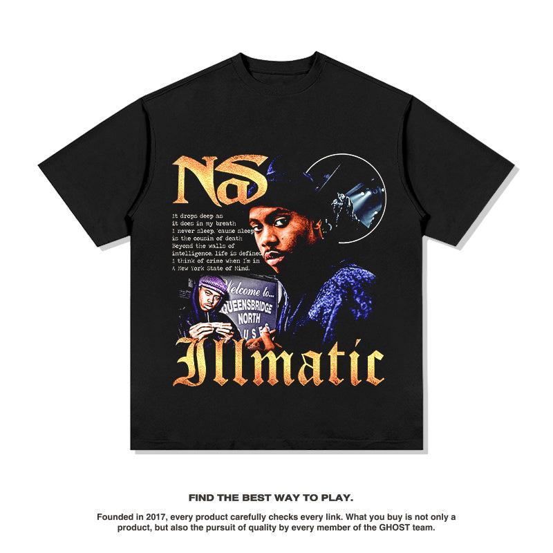 NS "ILLMATIC"TEE 2024 Hoodie, Sweatshirt | CoreVibeTees.com (Image 1)
