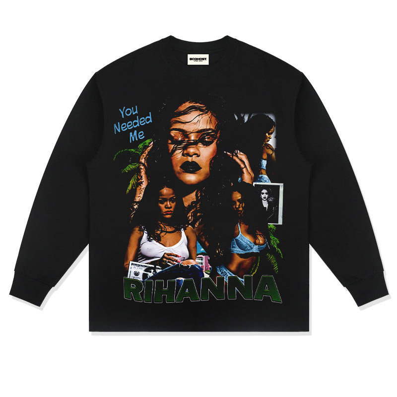 RIHANNA "YOU NEEDED ME"  SWEATSHIRT 2024 T-Shirts, Hoodie | CoreVibeTees.com (Image 1)