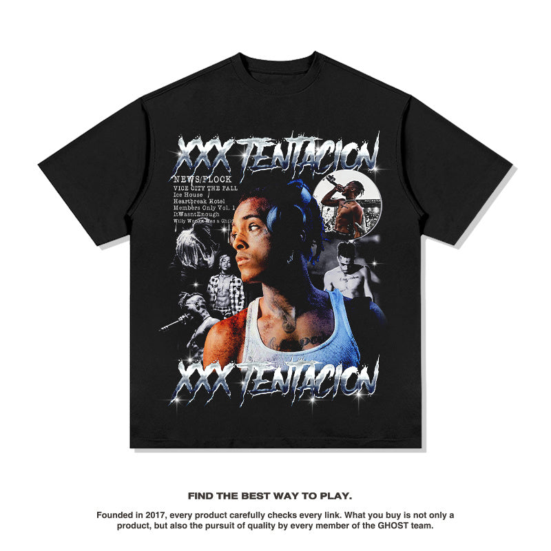 XXX TENTACION TEE 2024 Style001 Hoodie, Sweatshirt | CoreVibeTees.com (Image 1)
