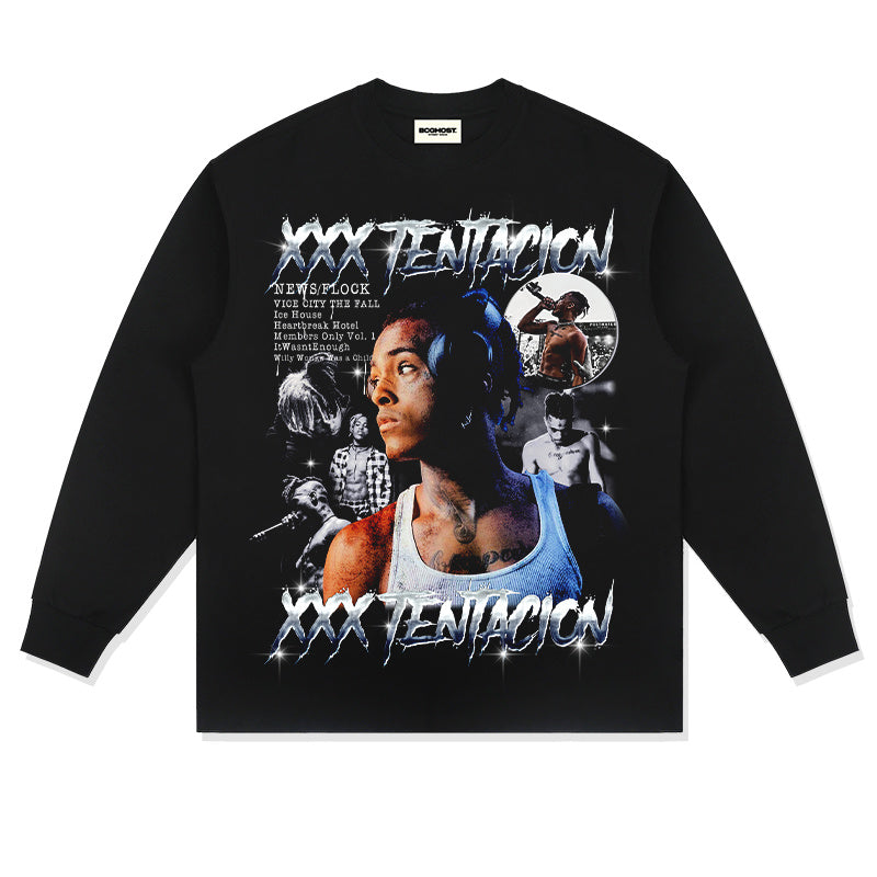 XXX TENTACION SWEATSHIRT 2024 Style001 T-Shirts, Hoodie | CoreVibeTees.com (Image 4)