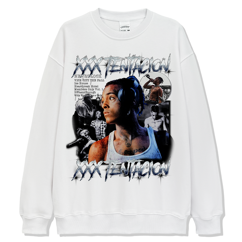 XXX TENTACION SWEATSHIRT 2024 Style001 T-Shirts, Hoodie | CoreVibeTees.com (Image 2)
