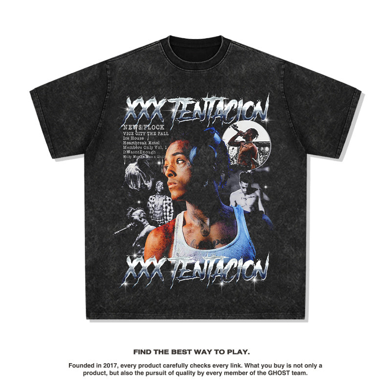 XXX TENTACION TEE 2024 Style001 Hoodie, Sweatshirt | CoreVibeTees.com (Image 2)