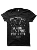 Buy This Guy Heâ€™s Trying The Knot Black T-shirt Hoodie, Sweatshirt | CoreVibeTees.com