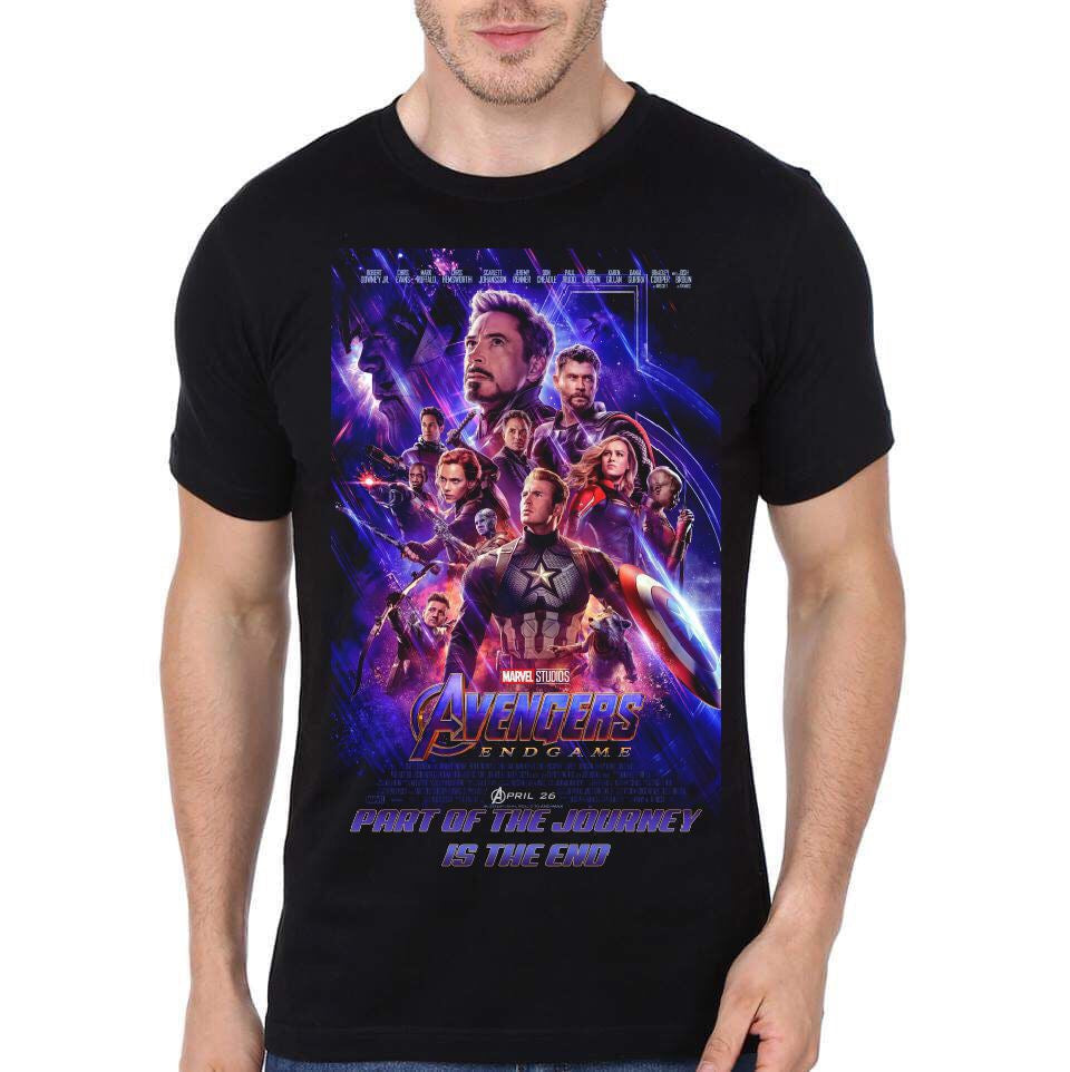 Avengers Endgame More Than A Fan Black T-Shirt Hoodie, Sweatshirt | CoreVibeTees.com