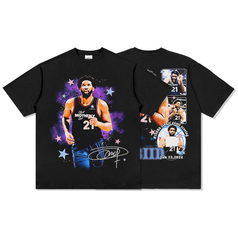 Joel Embiid Tee NBA 2024 Hoodie, Sweatshirt | CoreVibeTees.com (Image 2)