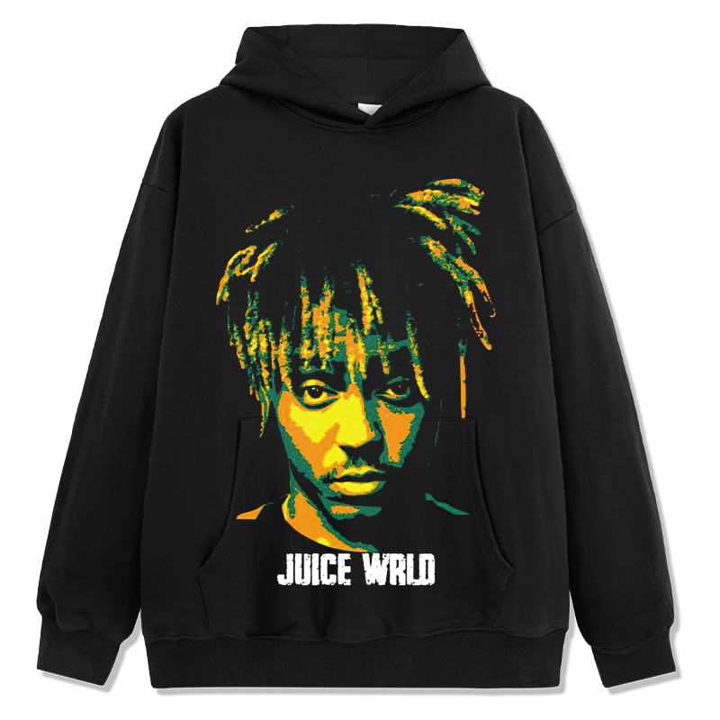 Juice Wrld POTRAIT Hoodie 2024 T-Shirts, Sweatshirt | CoreVibeTees.com (Image 1)