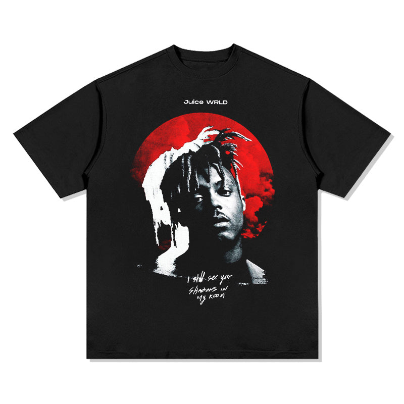 Juice Wrld "I Still See Your Shadows In My Room" TEE 2024 Hoodie, Sweatshirt | CoreVibeTees.com (Image 1)