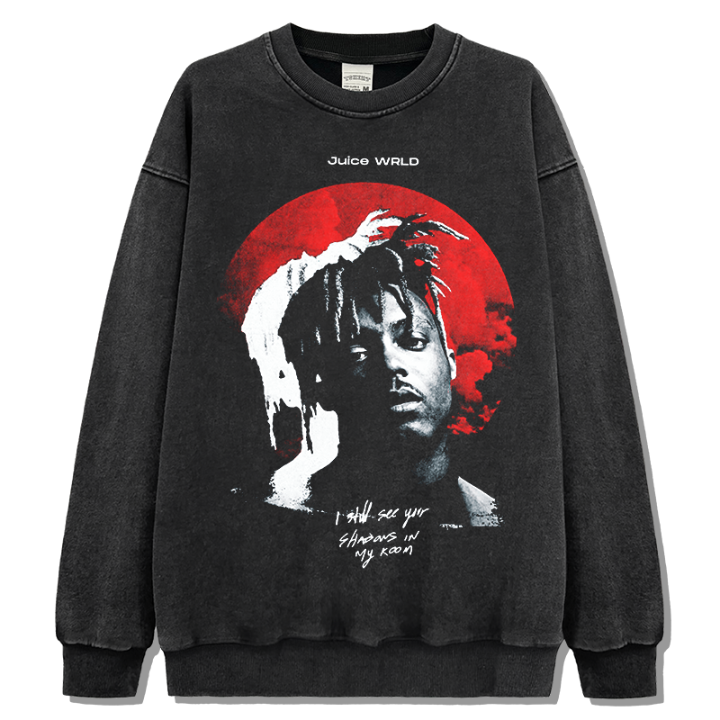 Juice Wrld "I Still See Your Shadows In My Room" Sweatshirt 2024 T-Shirts, Hoodie | CoreVibeTees.com (Image 2)