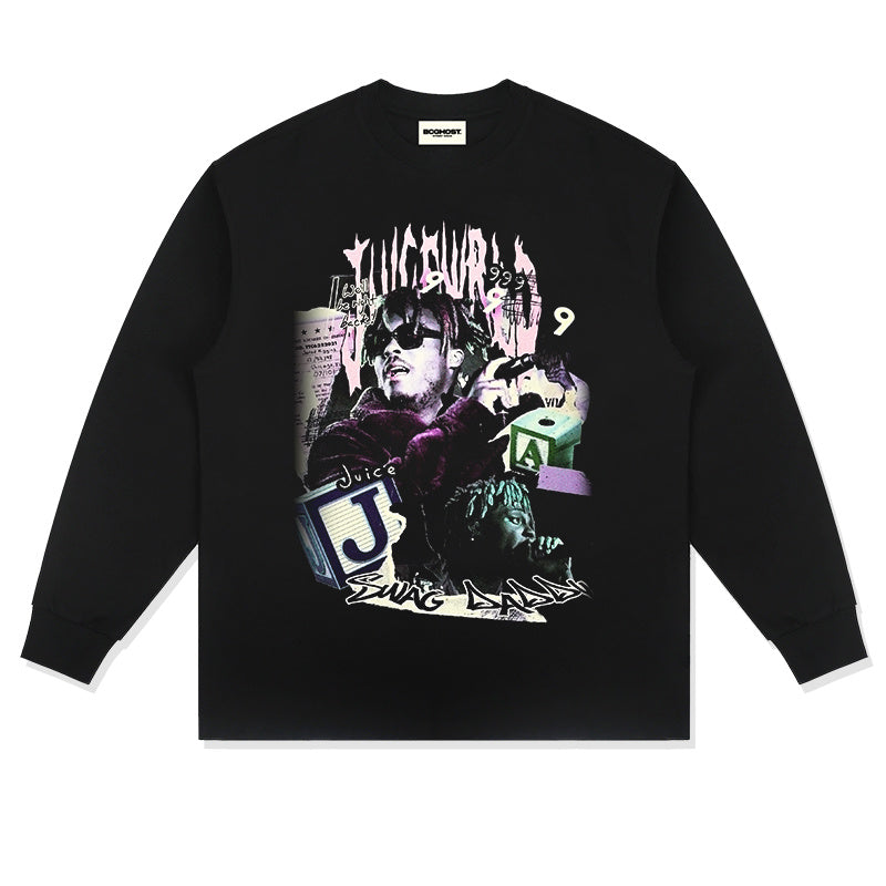 Juice Wrld Swag Daddy Sweatshirt 2024 T-Shirts, Hoodie | CoreVibeTees.com (Image 1)