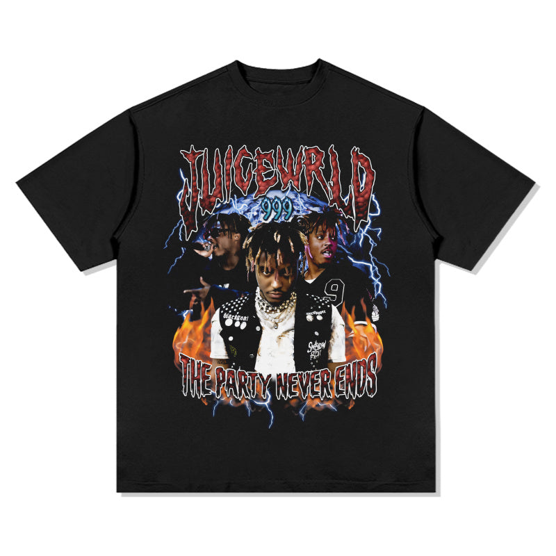 Juice Wrld "The Party Never Ends" TEE Hoodie, Sweatshirt | CoreVibeTees.com (Image 2)
