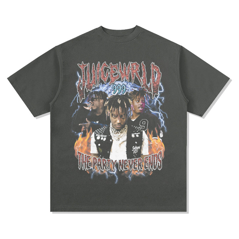 Juice Wrld "The Party Never Ends" TEE Hoodie, Sweatshirt | CoreVibeTees.com (Image 3)