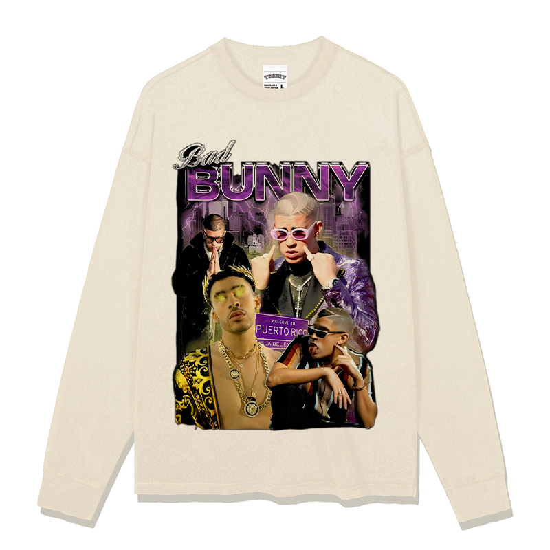 BAD BUNNY Sweatshirt 2024 Style001 T-Shirts, Hoodie | CoreVibeTees.com (Image 2)