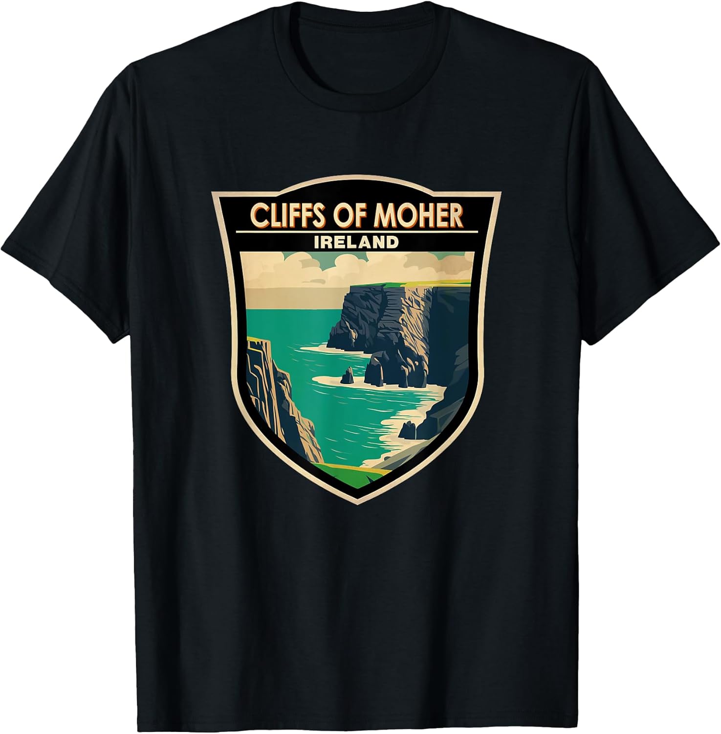 Cliffs of Moher Merch Apparel Designs