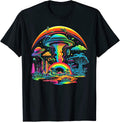 UFO Funny Alien Retro Mushroom Vintage 60s 80s
