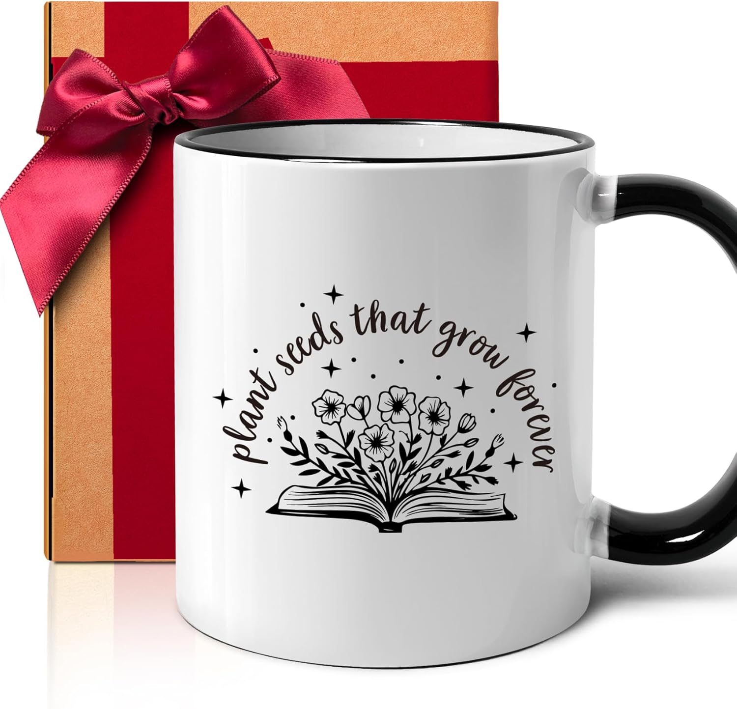 Teacher Appreciation Mug Gifts for Women, Teachers Plant Seeds That Grow Forever, Birthday, Christmas, Graduation, Appreciation Week, Back to School gifts for teachers, Thank You Gift -168