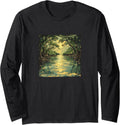 Mangrove Forest Vintage Landscape Merch