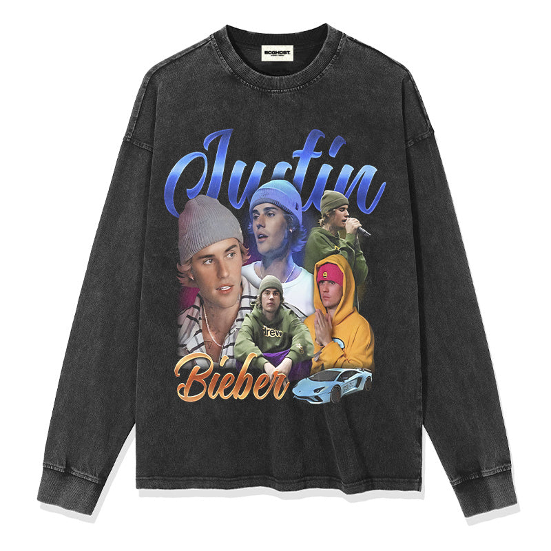 JUSTIN BIEBER Sweatshirt 2024 T-Shirts, Hoodie | CoreVibeTees.com (Image 1)