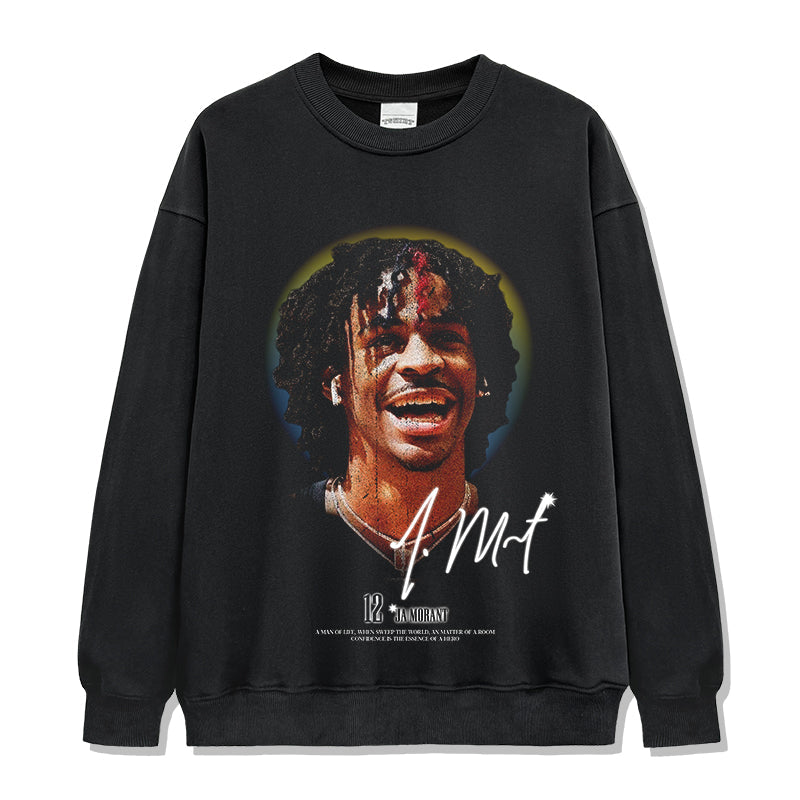 Ja Morant Sweatshirt NBA 2024 Style008 T-Shirts, Hoodie | CoreVibeTees.com (Image 2)