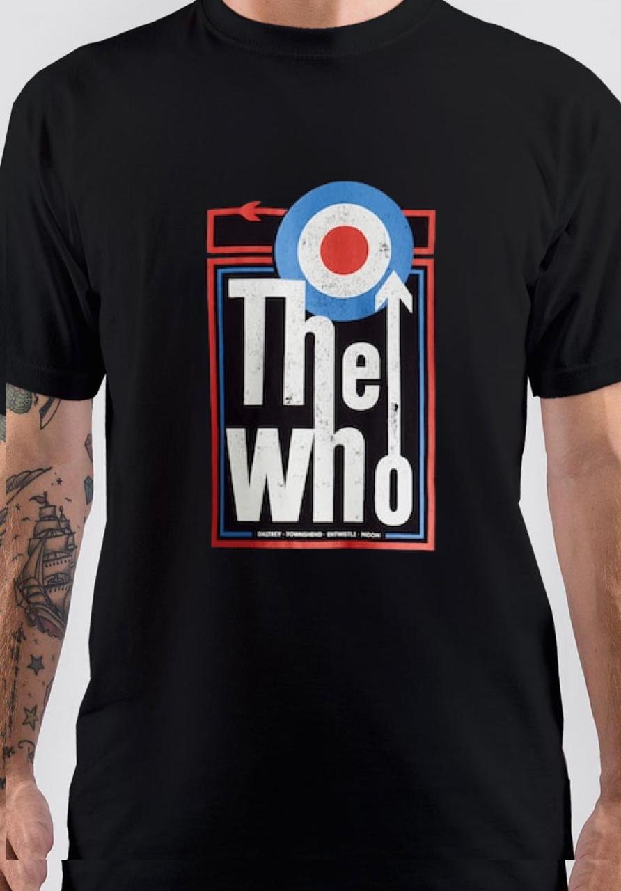 The Who Black T-Shirt Style001 Hoodie, Sweatshirt | CoreVibeTees.com