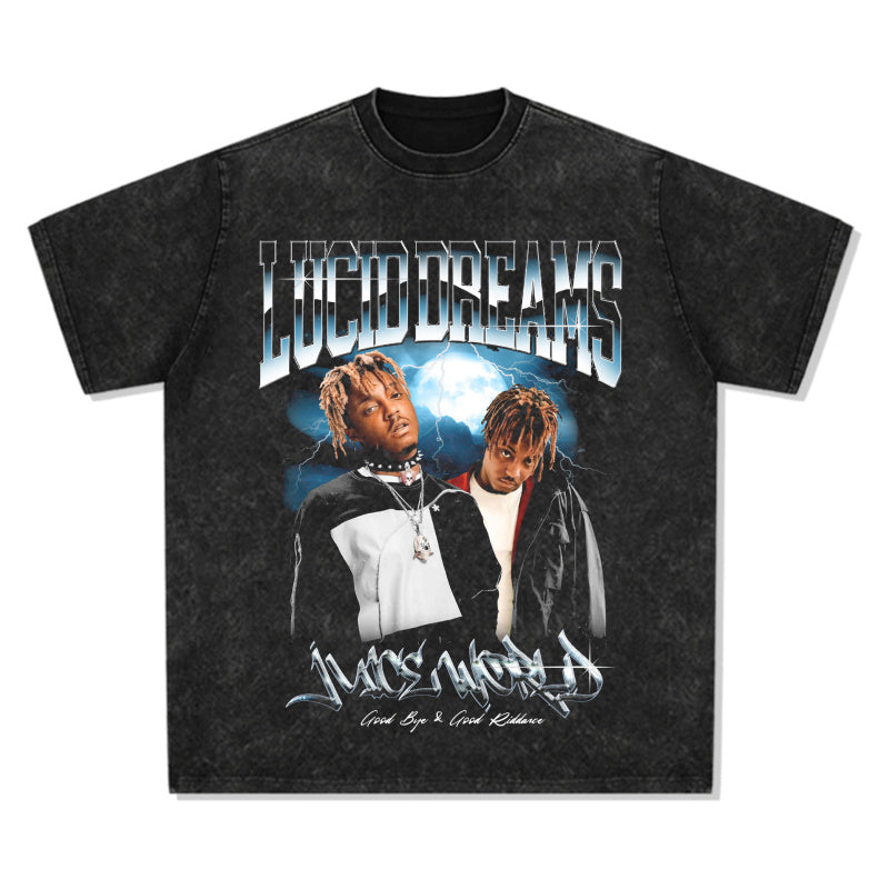 Juice Wrld Goodbye & Good Riddance Lucid Dreams TEE Hoodie, Sweatshirt | CoreVibeTees.com (Image 2)