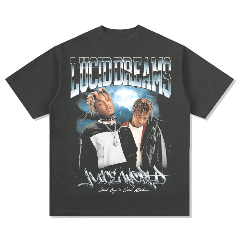 Juice Wrld Goodbye & Good Riddance Lucid Dreams TEE Hoodie, Sweatshirt | CoreVibeTees.com (Image 3)