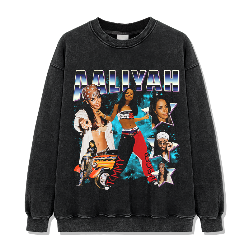 AALIYAH Sweatshirt 2024 Style001 T-Shirts, Hoodie | CoreVibeTees.com (Image 1)
