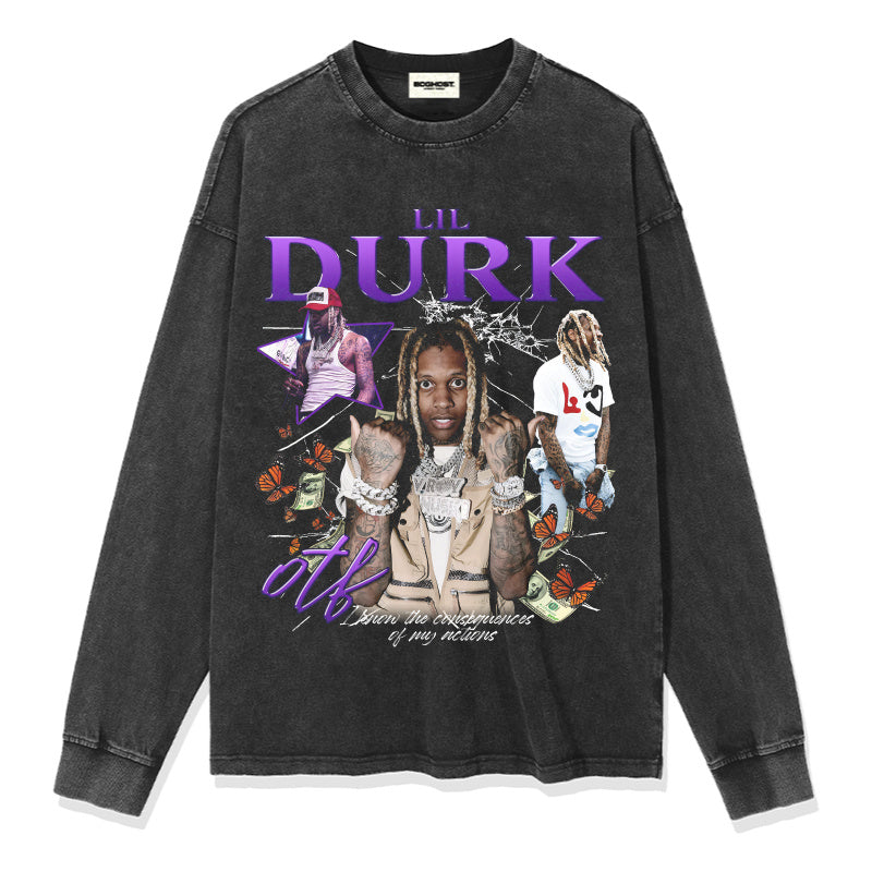 lil durk Sweatshirt 2024 T-Shirts, Hoodie | CoreVibeTees.com (Image 2)