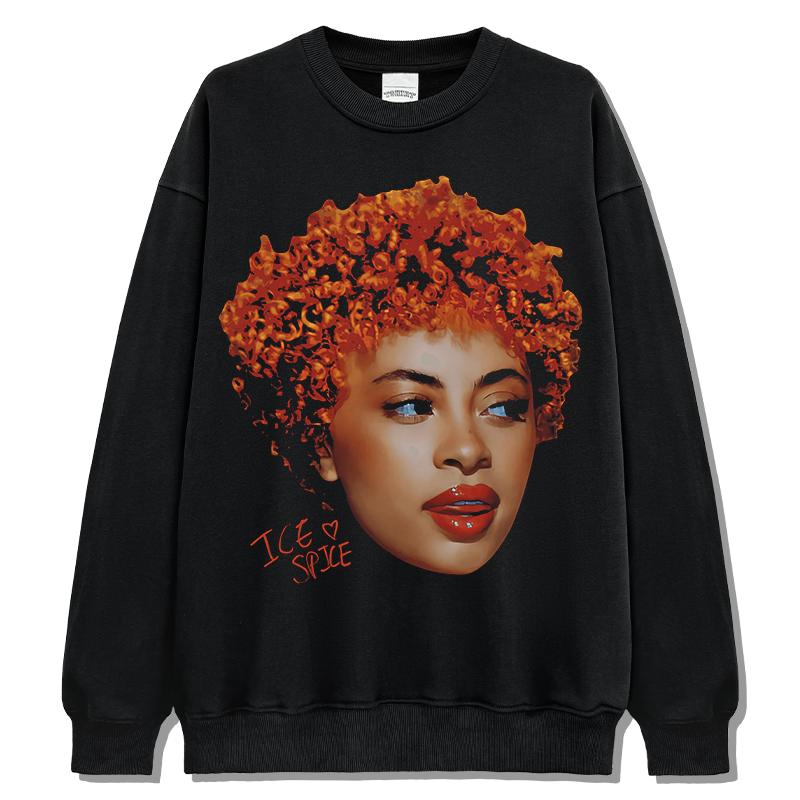 ice spice Sweatshirt 2024 Style005 T-Shirts, Hoodie | CoreVibeTees.com (Image 1)