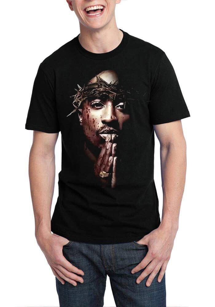 Tupac Black T-Shirt Hoodie, Sweatshirt | CoreVibeTees.com