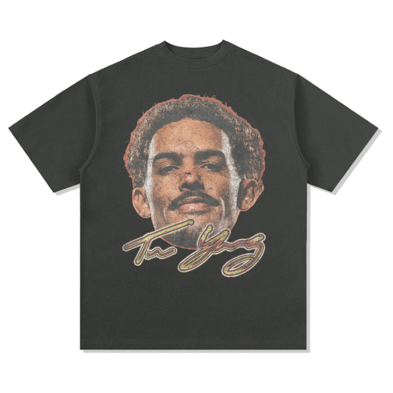 Tray Young TEE NBA 2024 Hoodie, Sweatshirt | CoreVibeTees.com (Image 1)