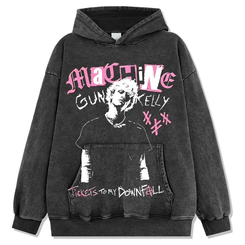Machine Gun Kelly â€œTickets To My Downfallâ€ HOODIE 2024 T-Shirts, Sweatshirt | CoreVibeTees.com (Image 2)