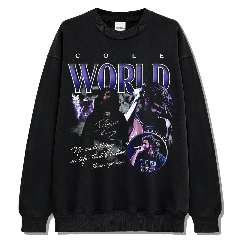 J COLE "LOVE YOURZ " SWEATSHIRT 2024 T-Shirts, Hoodie | CoreVibeTees.com (Image 1)