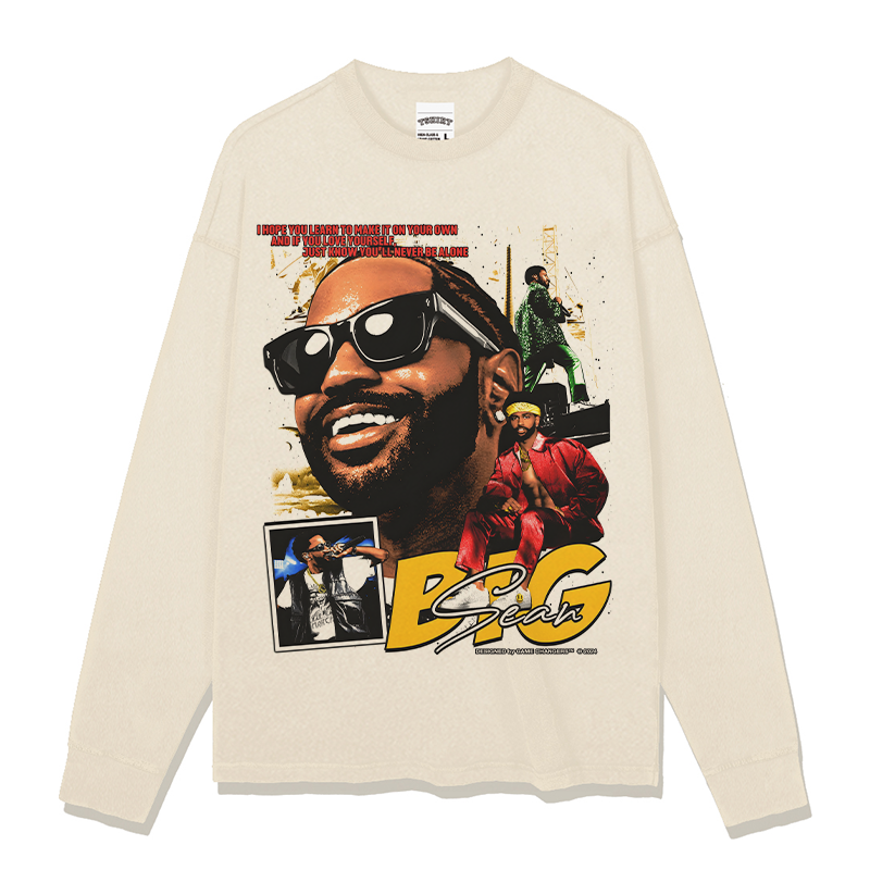 BIG SEAN "ONE MAN CAN CHANGE THE WORLD" SWEATSHIRT 2024 T-Shirts, Hoodie | CoreVibeTees.com (Image 4)