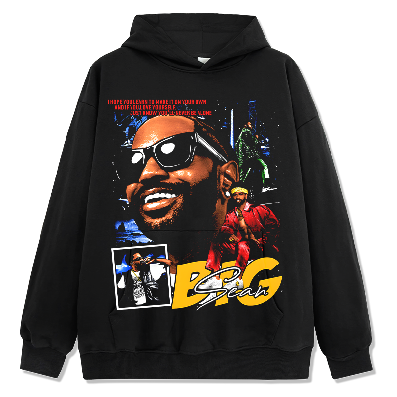 BIG SEAN "ONE MAN CAN CHANGE THE WORLD" HOODIE 2024 T-Shirts, Sweatshirt | CoreVibeTees.com (Image 3)