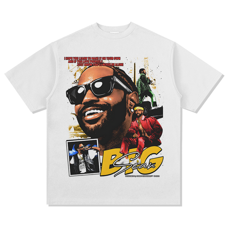 BIG SEAN "ONE MAN CAN CHANGE THE WORLD" TEE 2O24 Hoodie, Sweatshirt | CoreVibeTees.com (Image 5)