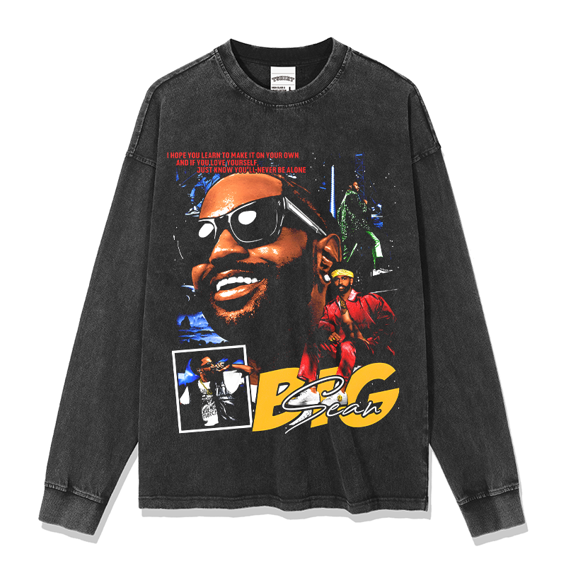 BIG SEAN "ONE MAN CAN CHANGE THE WORLD" SWEATSHIRT 2024 T-Shirts, Hoodie | CoreVibeTees.com (Image 3)